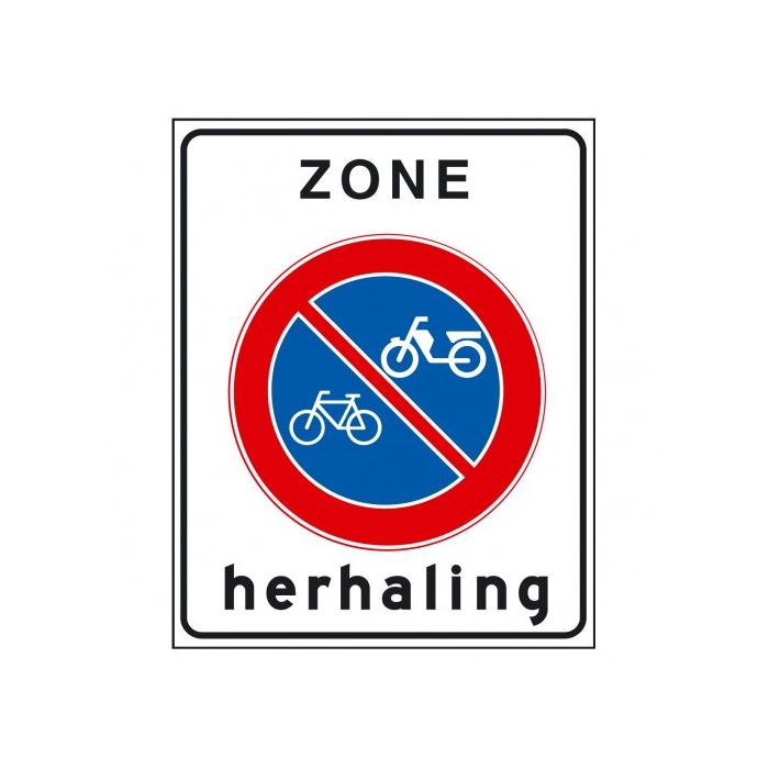 Verkeersbord E03zh