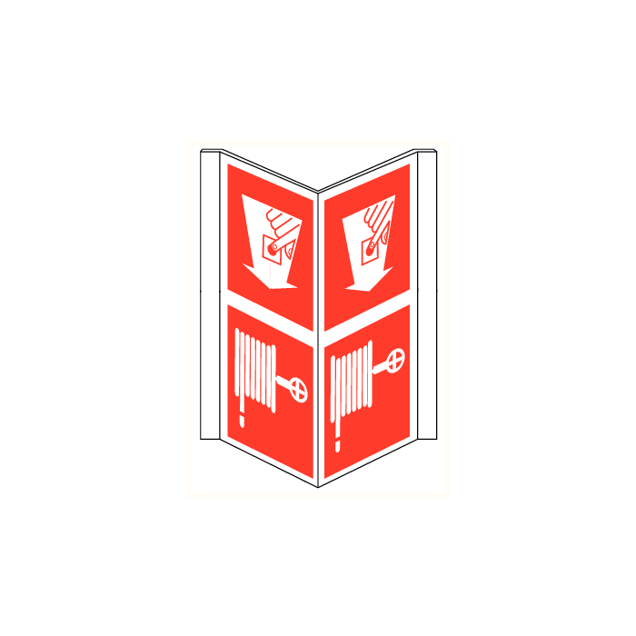 Brandmelder + Brandhaspel