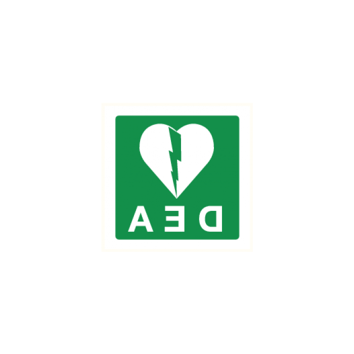 Pictogram Desfibrilador DEA (spiegelbeeld)