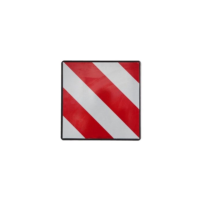 Paneel rood/wit 50 x 50 cm