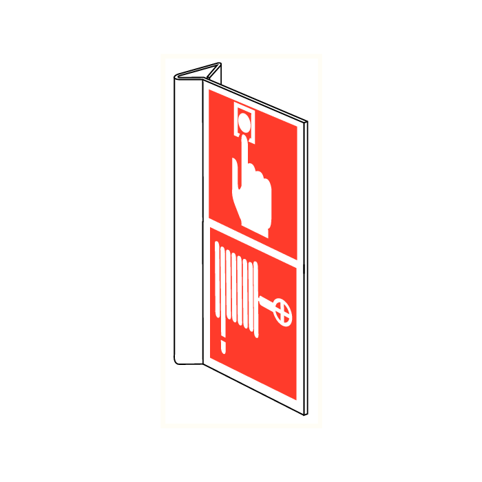 Brandmelder + Brandhaspel