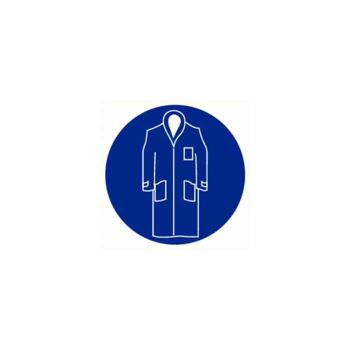 Pictogram Overjas verplicht