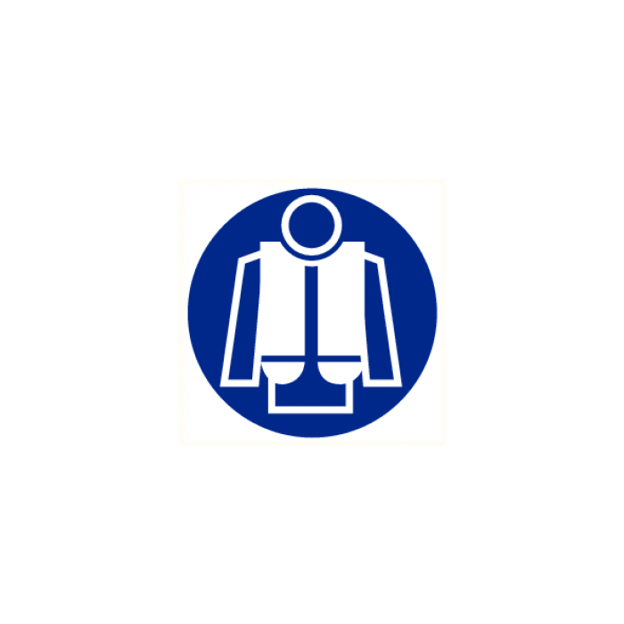 Pictogram Zwemvest verplicht