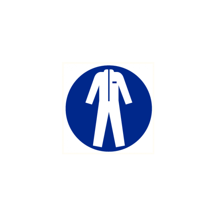 Pictogram Beschermende werkkleding verplicht