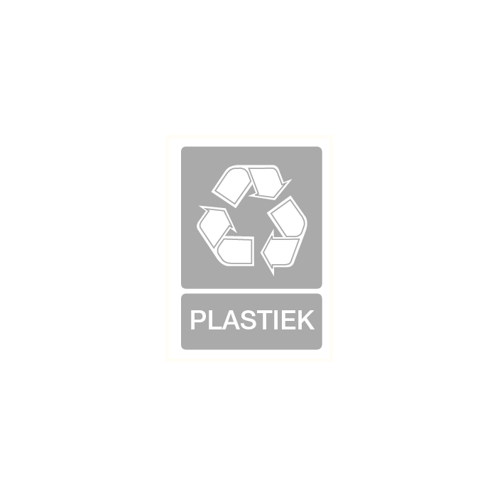Pictogram Recycling plastiek