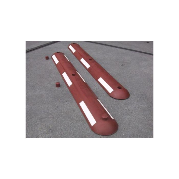 Rijbaangeleider rood 120 x 15 x 4