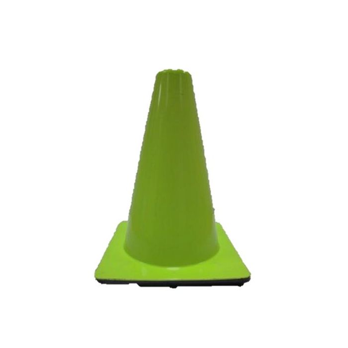 Afzetkegel 30 cm limoen groen soepel pvc