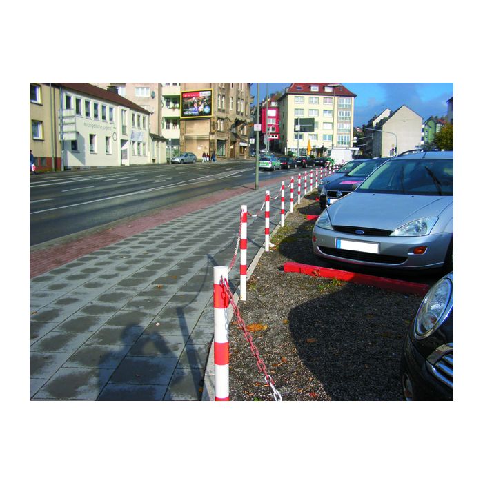 Kettingpaal ø 48 mm met voetplaat