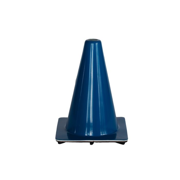 Afzetkegel 30 cm blauw soepel pvc