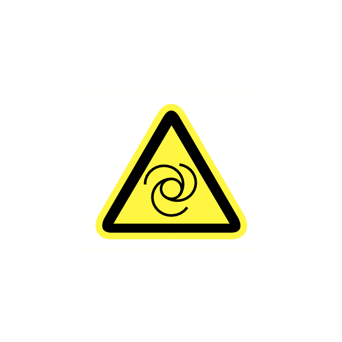 Waarschuwing Automatisch startende machine