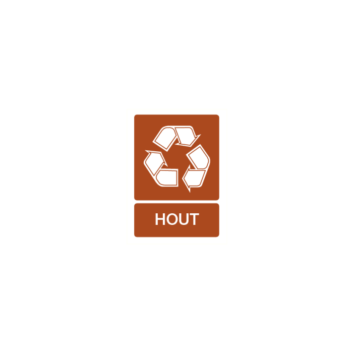 Recycling hout