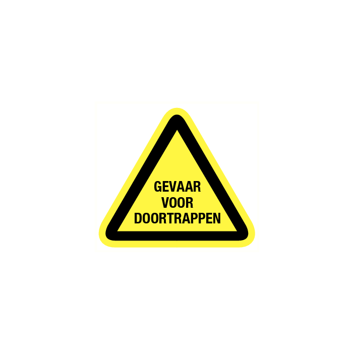 Gevaar voor doortrappen