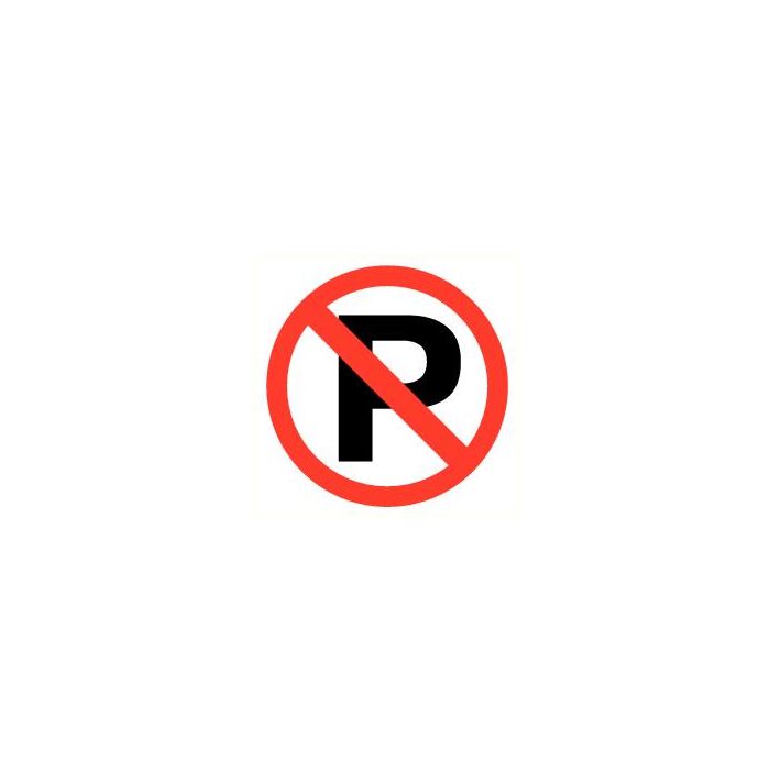 Pictogram Parkeren verboden