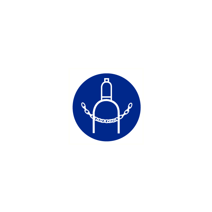 Gasfles verankeren verplicht