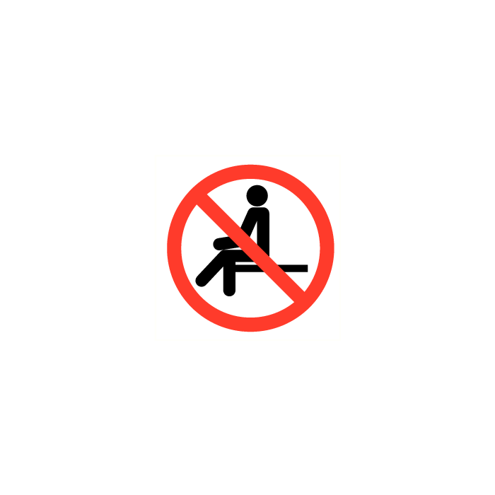 Hier zitten verboden