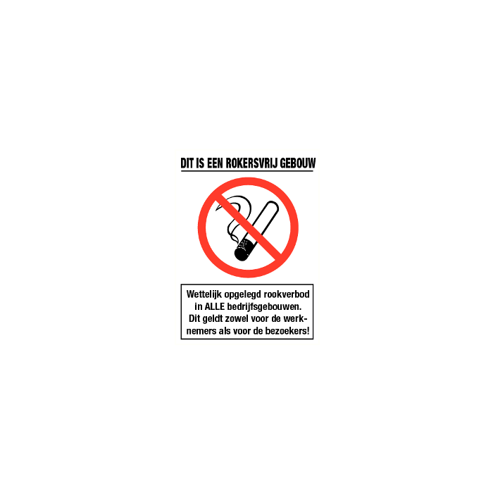 Dit is een rokersvrij gebouw