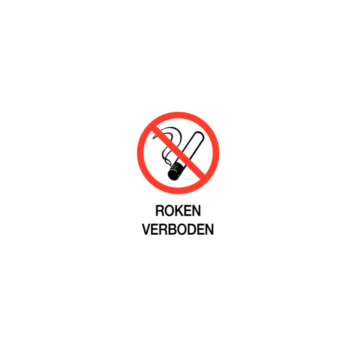 Roken verboden