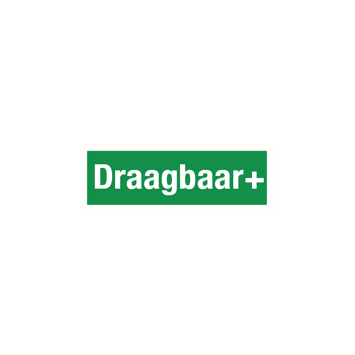 Pictogram Draagbaar+