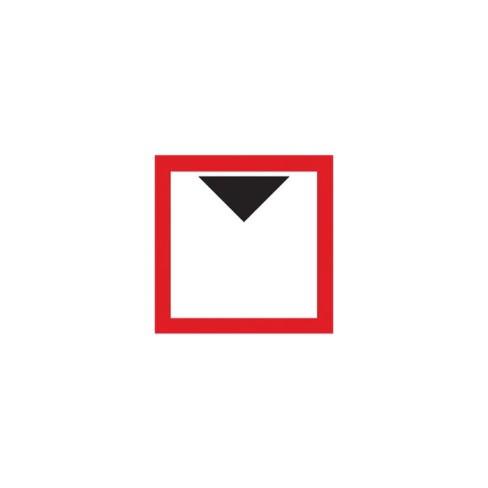 Scheepvaartbord C.2 / Beperkte doorvaarthoogte