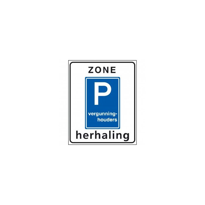Verkeersbord E09zh