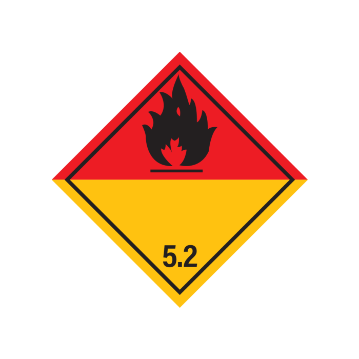 Organische peroxides ADR klasse 5.2