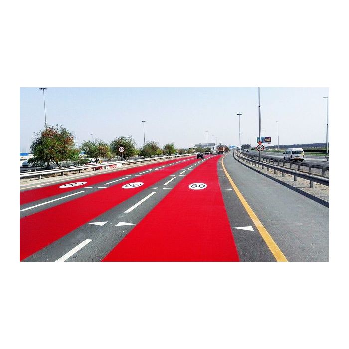 Wegenverf één component rood