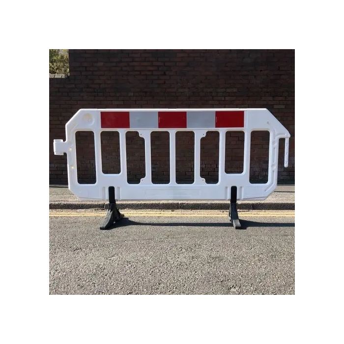 Afzethek kunststof HDPE 200 x 100 cm, kleur wit