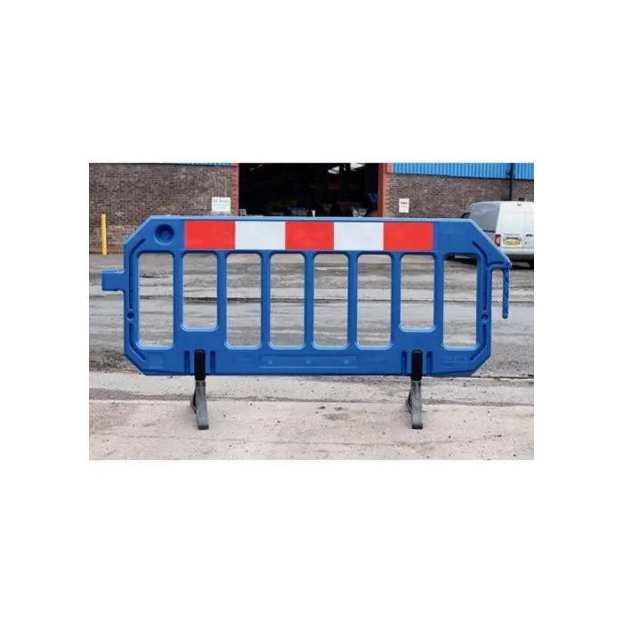 Afzethek kunststof HDPE 200 x 100 cm, kleur blauw