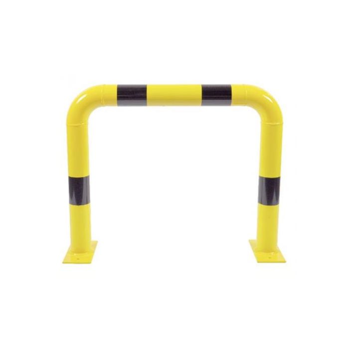 Beschermbeugel staal ø 76 mm geel coated 35 x 37,5 cm (h x br)
