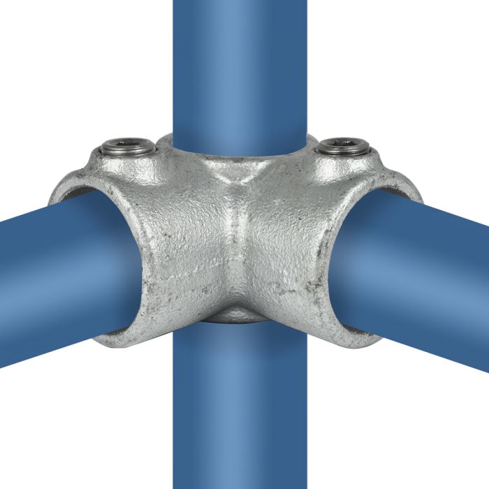 Hoekstuk doorlopende staander 90° (Type 20)