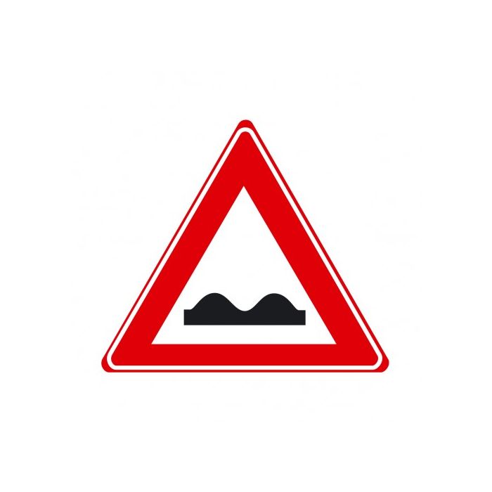 Verkeersbord J01 - Waarschuwing slecht wegdek