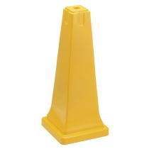 Blanco waarschuwingskegel