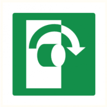 Pictogram Draairichting rechtsom