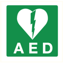 Pictogram Hartdefibrillator AED