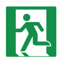 Pictogram Vluchtrichting links