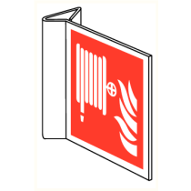 Brandhaspel met vlam