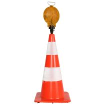 Xenon flashlicht op staaf voor afzetkegel 75 cm