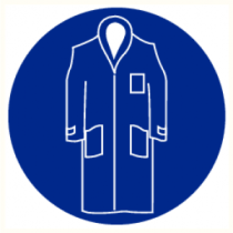 Pictogram Overjas verplicht