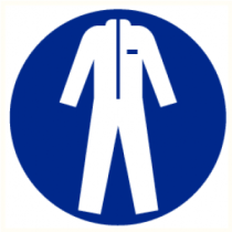 Pictogram Beschermende werkkleding verplicht