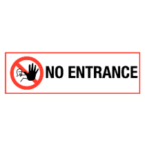 No Entrance