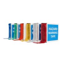 Afzetlint 200 meter x 7,5 cm, rood