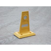 Rijbaangeleider soepel, geel