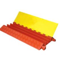 Kabeldrempel PU met plastic klep 90 x 50 x 7,5 cm
