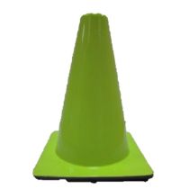 Afzetkegel 30 cm limoen groen soepel pvc