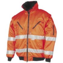 Sioen 029A Sparrow pilotjack fluor oranje