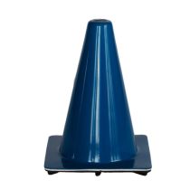 Afzetkegel 30 cm blauw soepel pvc