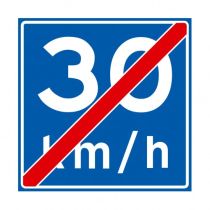 Verkeersbord A05(30)