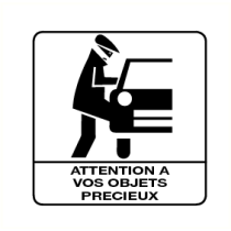 Attention a vos objets precieux
