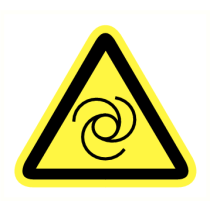 Waarschuwing Automatisch startende machine