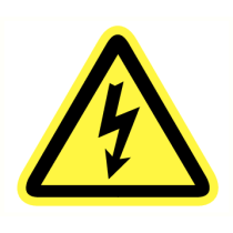 Waarschuwing Gevaar voor electrische spanning